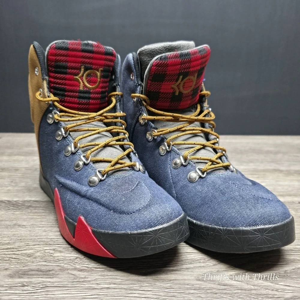 Nike KD VI (6) - Lifestyle QS‎ 621177-400 -  Denim/Ale Brown - Men's Size 8.5
